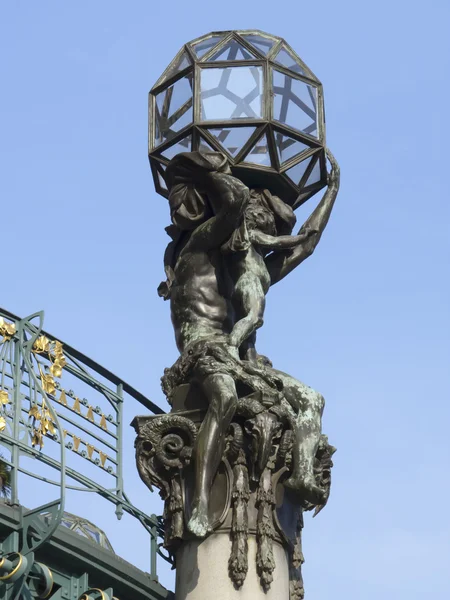 Art Nouveau statues — Stock Photo, Image