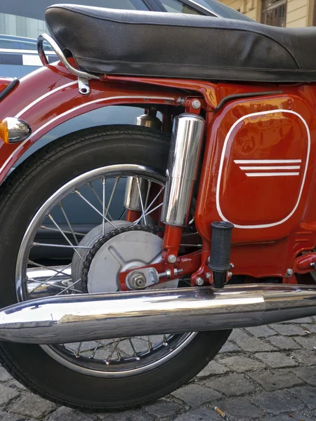 Vintage motorcykel — Stockfoto