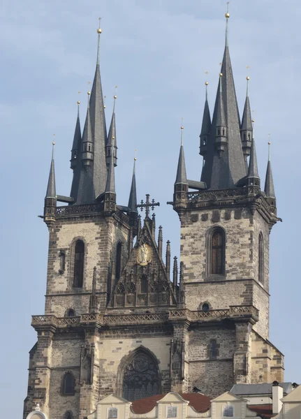 Catedral de Tyn en Praga — Foto de Stock