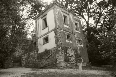 Bomarzo eski garip bina