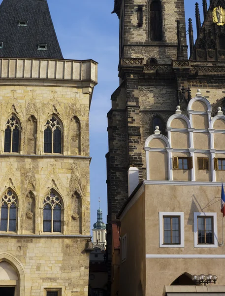 Vecchi edifici a Praga — Foto Stock