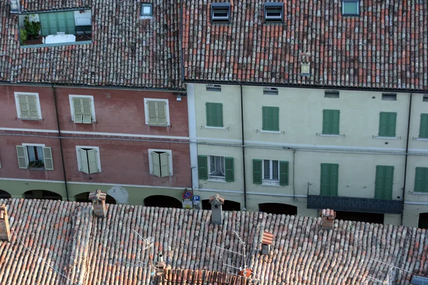 Italská střechy — Stock fotografie