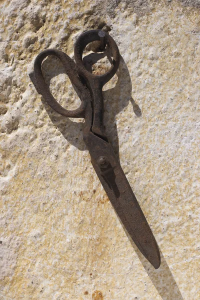 Stary nożyczki — Zdjęcie stockowe