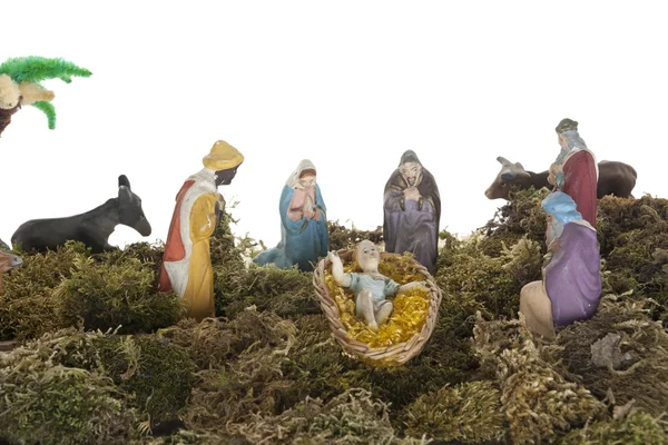 Adoration of the Magi with working path — Stock Photo, Image