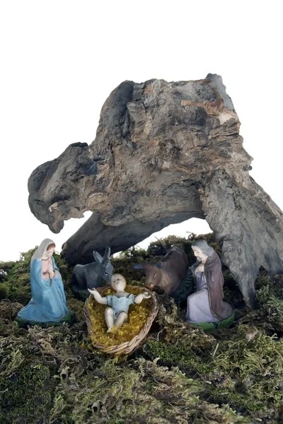 Old Presepio nativity scene — Stock Photo, Image