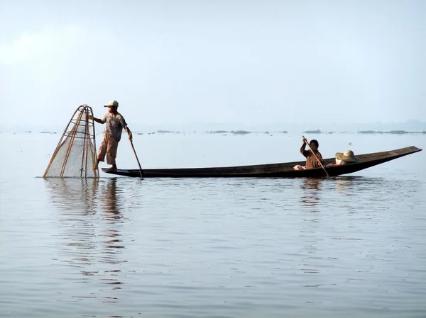 Nelayan muda — Stok Foto