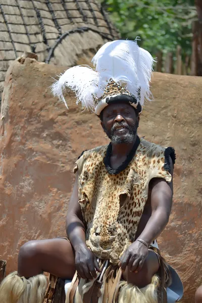 Chefe Zulu — Fotografia de Stock