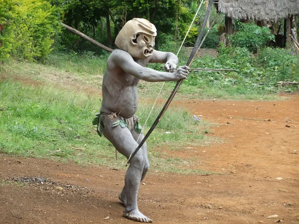 Mudman Papua — Stockfoto