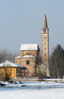 Pieve di san genesio, suno, İtalya