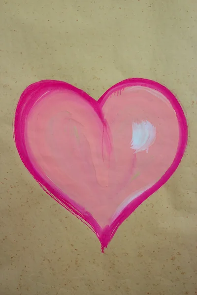 stock image Painted heart