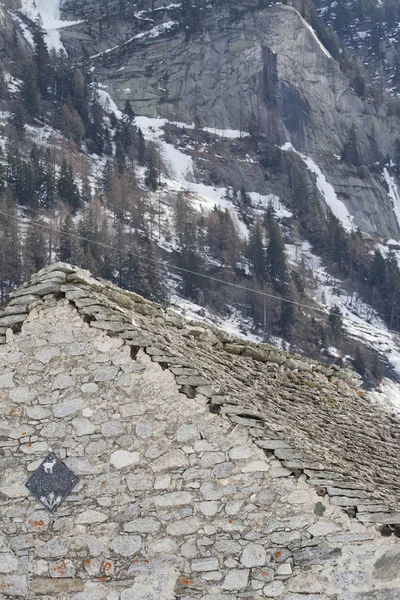 Formazza, Alpes do Piemonte — Fotografia de Stock
