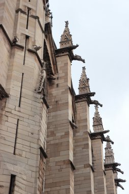 Detail of the Saint Chapelle in Paris, France