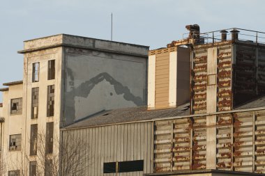 terk edilmiş fabrika