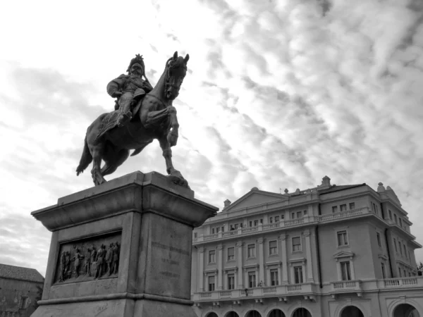 Статуя Виктора Эммануила II — стоковое фото