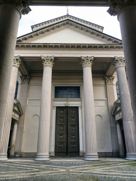 Neoclassical architecture in Novara — Stock Photo, Image