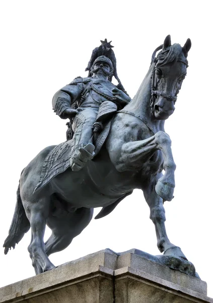 Άγαλμα του Βίκτωρ Εμμανουήλ β΄ — Φωτογραφία Αρχείου