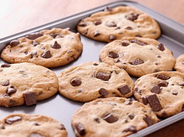 Τελικά τα cookies δικαίωμα από το φούρνο — Φωτογραφία Αρχείου