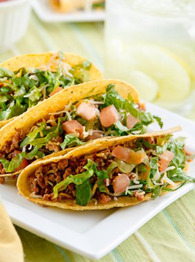 Beef tacos clipart