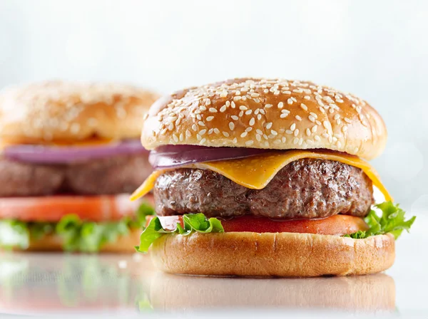 Cheeseburger — Stock fotografie