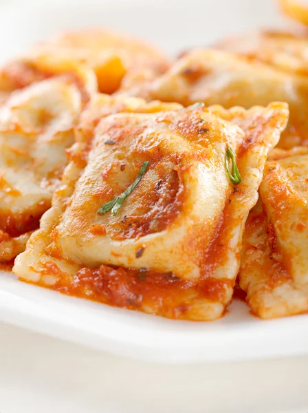 Stock image Ravioli macro