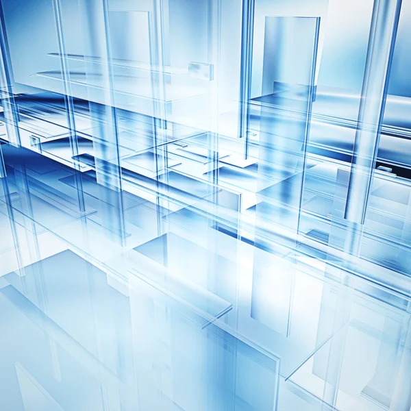 Hi-tech glass — Stock Photo, Image