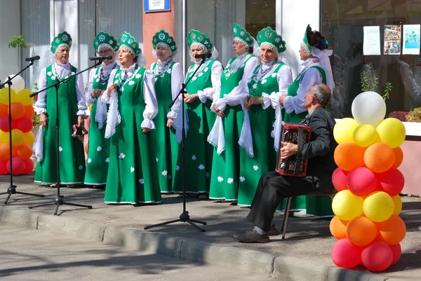 stock image Russian folk chorus