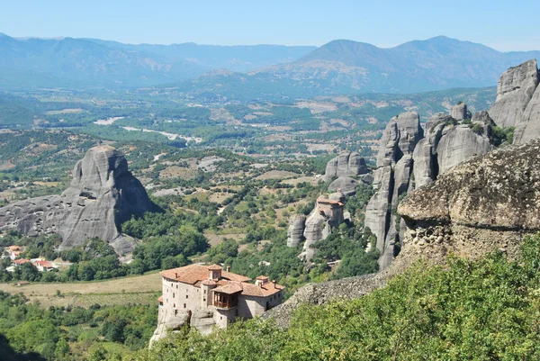 stock image The monastery on the rock.