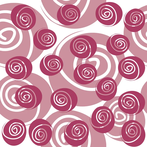 Rosa konst vektor ros mönster. — Stock vektor