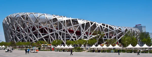 Stadion Narodowy w Pekinie "bird's nest". — Zdjęcie stockowe