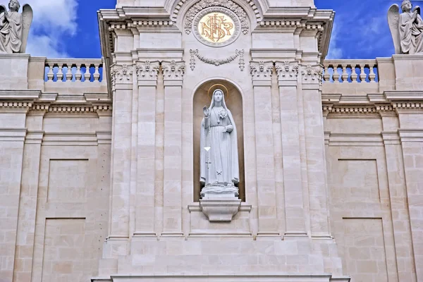 Svatyně Panny Marie z Fatimy. Fatima, Portugalsko. — Stock fotografie