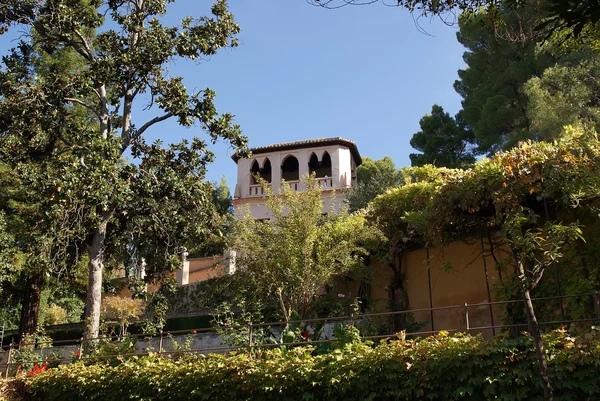 Giardini dell'Alhambra. Granada, Spagna . — Foto Stock