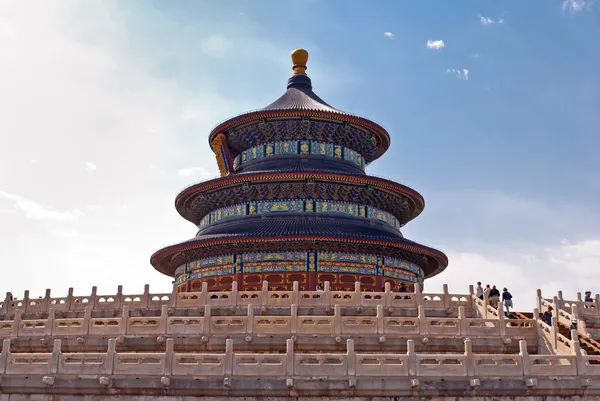 Tempel van de hemel: een keizerlijke offer altaar in Peking. China. — Stockfoto