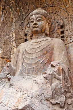 The Big Vairocana of Longmen Buddha Grottoes clipart