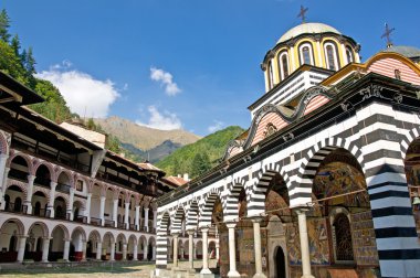 Monastery of Saint Ivan of Rila, Bulgaria clipart