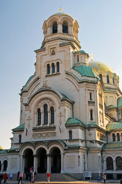 Catedral Alexander Nevsky, Sófia, Bulgária — Fotografia de Stock