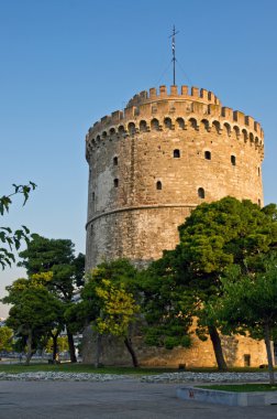 White Tower of Thessaloniki. Greece. clipart