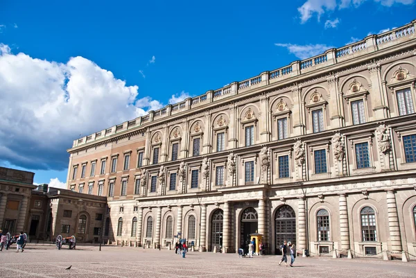 Pałac Królewski w Sztokholmie, Szwecja. — Zdjęcie stockowe
