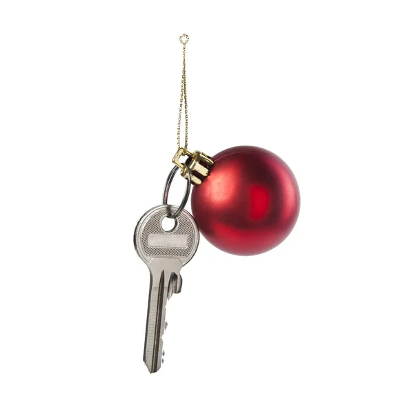 Christmas Key — Stock Photo, Image