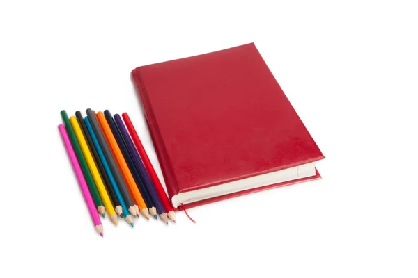El cuaderno rojo —  Fotos de Stock