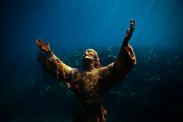 Christ of the Abyss — Stock Photo, Image