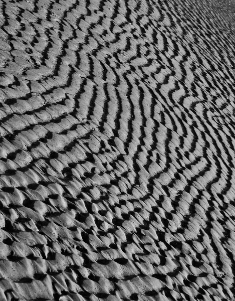 Wzory piasku — Zdjęcie stockowe