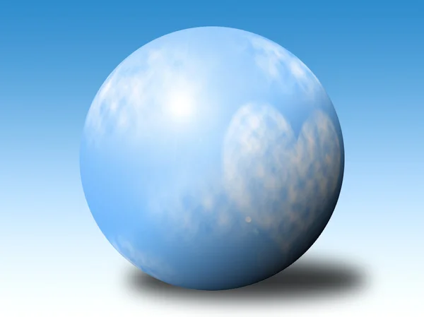 Esfera, bola — Fotografia de Stock