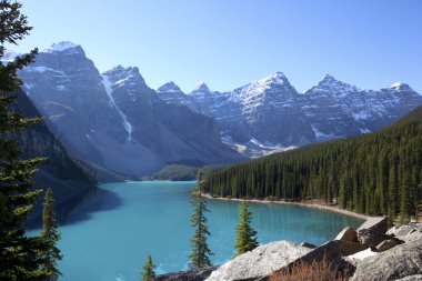 Moraine Lake, Alberta, Canada clipart