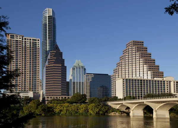 Austin Teksas silueti — Stok fotoğraf