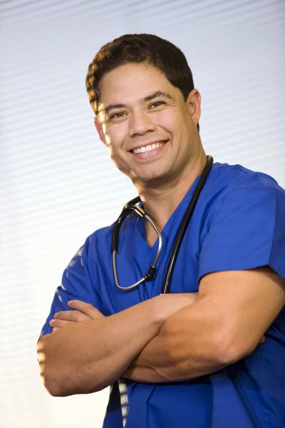 Hispanic Medical Personnel Stock Image