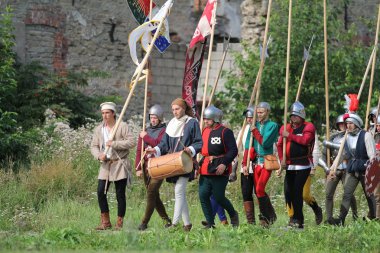 Medieval festival clipart