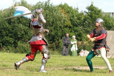 Medieval tournament clipart