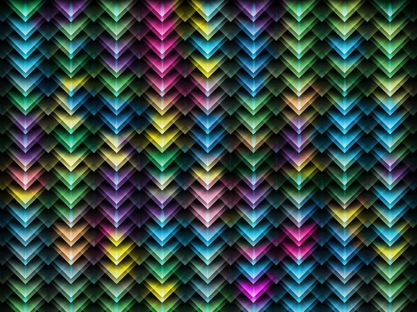 Fond en cristal multicolore — Photo