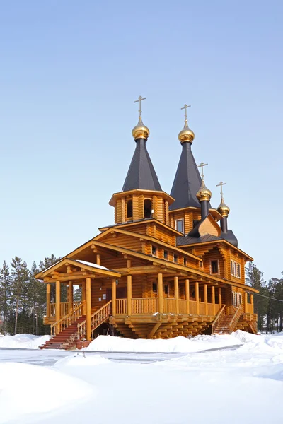 stock image Wooden temple