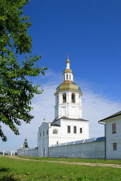 Mosteiro de homem de Abalaksky Piously-Znamensky. Vila Abalak — Fotografia de Stock